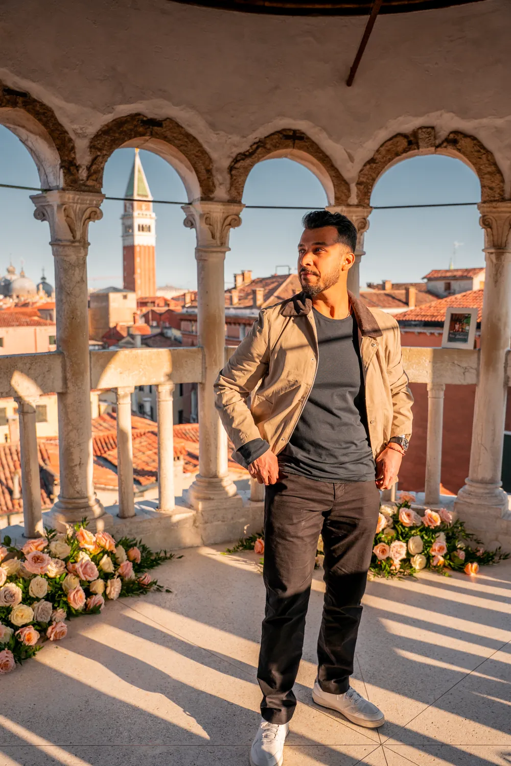 Modern Gent client, photographed in a real place from his own life
